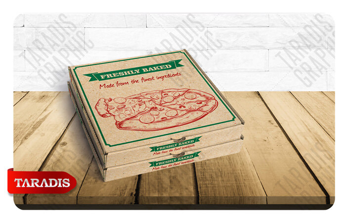 تولید جعبه پیتزا بزرگ و متوسط مینی پیکو 4